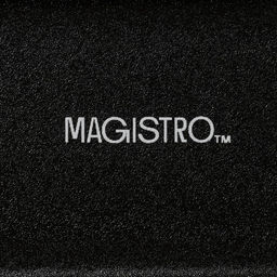 Блюдо для подачи Magistro Pietra lunare, 26,5×15×2 см, фарфор, чёрное