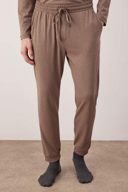 TRENDYOL MAN Yesil Regular Fit Bask?l? Orme Pijama Tak?m? TMNAW24PT00037 - Trendyolmilla фото 12