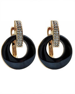 Серьги с керамикой