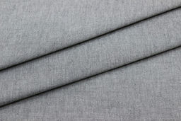Вареный (стираный) хлопок цв.Серый меланж, ш.2.5м, хлопок-100%, 125гр/м.кв - Купава фото 2