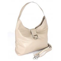 Сумка женская натуральная кожа JRP-2046-9, 1отд+карм/пер, плечевой ремень, св.бежевый SALE 264368 - Adelia фото 6