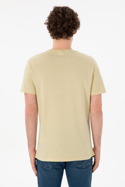 Erkek Regular Fit Bisiklet Yaka A__k Haki Basic Ti__rt Sepette S_rpriz _ndirim - U.s. polo assn фото 6