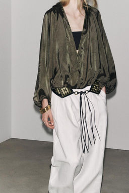 PUFFED BOMBER JACKET - ZW COLLECTION - Zara фото 20