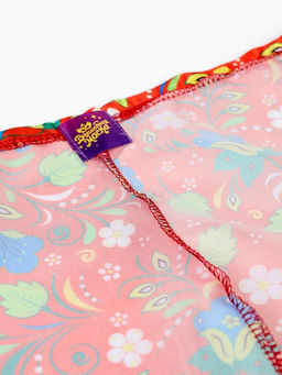 Карнавальный набор «Народная краса»: юбка р-р 40-48, воротник, повязка, цвет красный