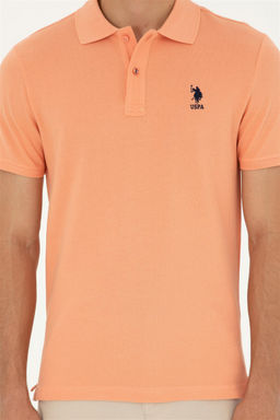 U. S. Polo Assn / Мужская базовая футболка Salmon - U.s. polo assn фото 6