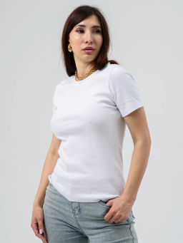 Футболка Хлопок 95% лайкра 5% рубчик Кашкорсе - Оптима фото 10