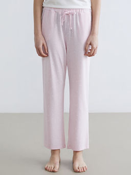 Beli Lastikli Puantiyeli Kad?n Pijama Alt