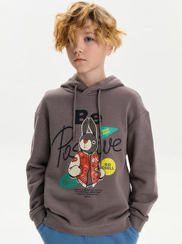 PELICAN, толстовка для мальчиков, Серый