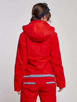 Горнолыжный комбинезон женский зимний красного цвета 2323Kr - Chunmai фото 11