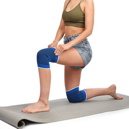 Бандаж спортивный на коленный сустав - 2 шт - Кнр фото 2