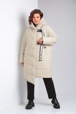 Куртка Diamant 1914-Р беж-какао фото 220