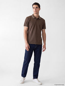 Standart Fit Polo Yaka Erkek Ti??rt - Waikiki фото 2