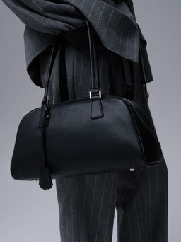 Кожаная сумка Charlotte DBR 31358 черный  фото 7