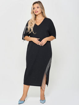 Платье 0349-1п тёмно-синий - Dora фото 89