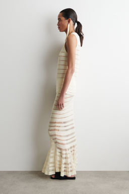 LADDER-STITCH KNITTED TOP - H&m фото 7