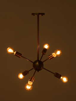 Люстра 13189/6GD, 6х40Вт, E27, 50х50х61 см