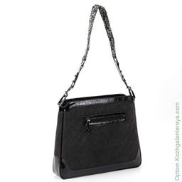 Женская замшевая сумка 73550 Грей