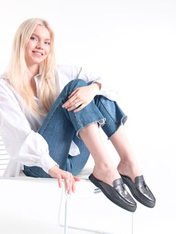 Мюли 1070.2614bl. черный астана