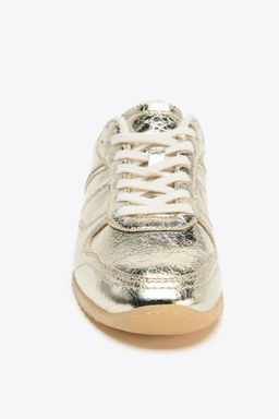 METALLIC-EFFECT TRAINERS - Zara фото 16