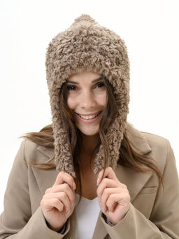 Ш26-4 Шлем луковка барашек бежевый