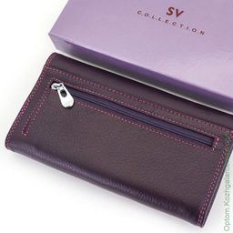 Большой женский кожаный кошелек SV СВ 1001-1004 - Sergio valentini фото 3