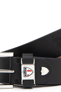 Мужской черный пояс - U.s. polo assn фото 4
