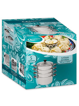 Мантоварка 26см 4- секции КТ-264АТ