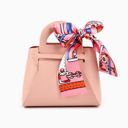 Цена за 2 шт. Сумочка подарочная «Розовая», 12 х 13 х 5.5 см