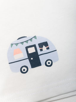 Майка для мальчика 4 шт., бел/мятный, 561