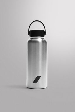 BOTELLA ACERO INOXIDABLE 1L / Plata