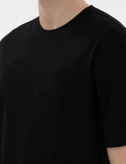 Siyah Comfort Fit Basic Ti__rt - Pierre cardin фото 6