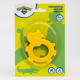 Прорезыватель силиконовый «Веселый зоопарк», цвет МИКС