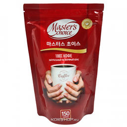 Растворимый кофе Masters Choice, Корея, 150 г Акция