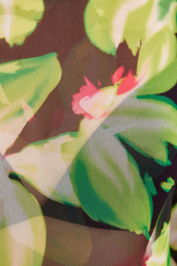 Yesil Bask?l? Tul C?tc?tl? Transparan Orme Body TWOAW24BD00051 - Trendyolmilla фото 5