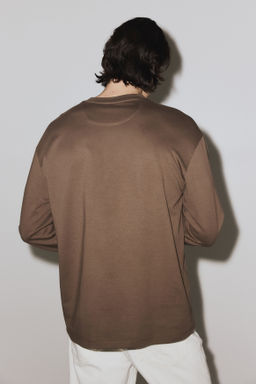 Camiseta de manga larga Cooling Relaxed Fit - H&m фото 8
