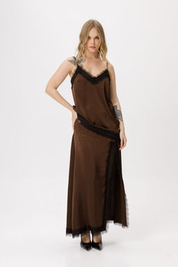 Юбка Pirs 6365 коричневый