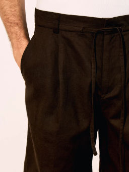 Шорты из смесового льна ZR2605042110-27 / Zarina