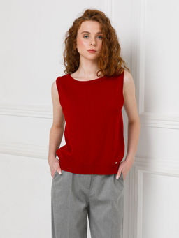 Блузка вязаная