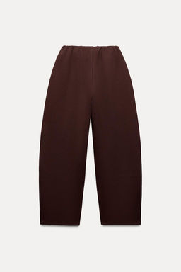 INTERLOCK BALLOON TROUSERS - Zara фото 4