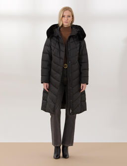 Siyah Kap__onlu Mont - Pierre cardin фото 3