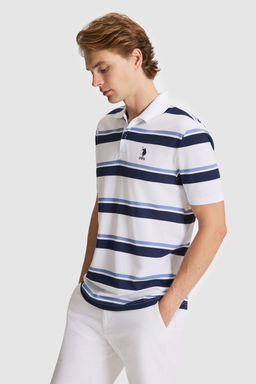 Erkek Lacivert Regular Fit Polo Yaka Ti__rt - U.s. polo assn фото 3