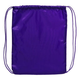 Цена за 2 шт. Мешок для обуви 420×340 мм, Calligrata «Стандарт», (мягкий полиэстер, плотность 210 D), фиолетовый