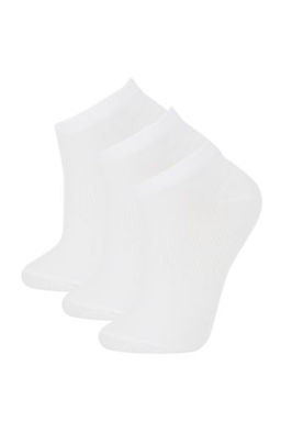 Kad?n Pamuklu 3lu K?sa Corap