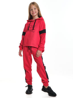 Спортивный костюм для девочки подростка UD 7061 красный