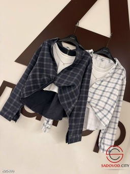 Рубашка женская с топиком