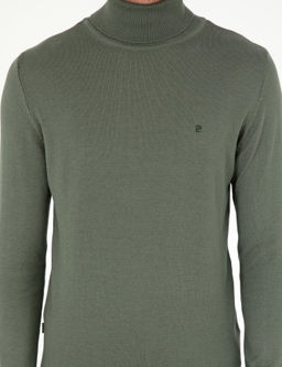 Duman Slim Fit Bal_k__ Yaka Basic Triko Kazak