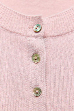 PLAIN 100% CASHMERE CARDIGAN - Zara фото 5