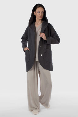 Пальто женское демисезонное - El podio фото 2