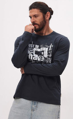 Лонгслив P521-1001-898 graphite