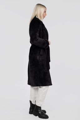 Пальто женское утепленное (пояс) - El podio фото 5